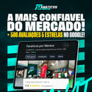 Conjunto Santos Zíper Curto Treino Azul 2024/25