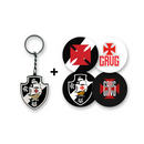 4 ADESIVOS + CHAVEIRO (CRVG)