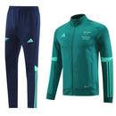 Conjunto Arsenal Zíper Longo Verde
